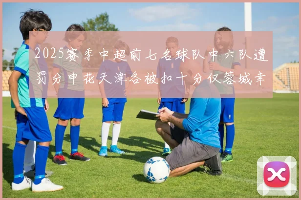 2025赛季中超前七名球队中六队遭罚分申花天津各被扣十分仅蓉城幸免